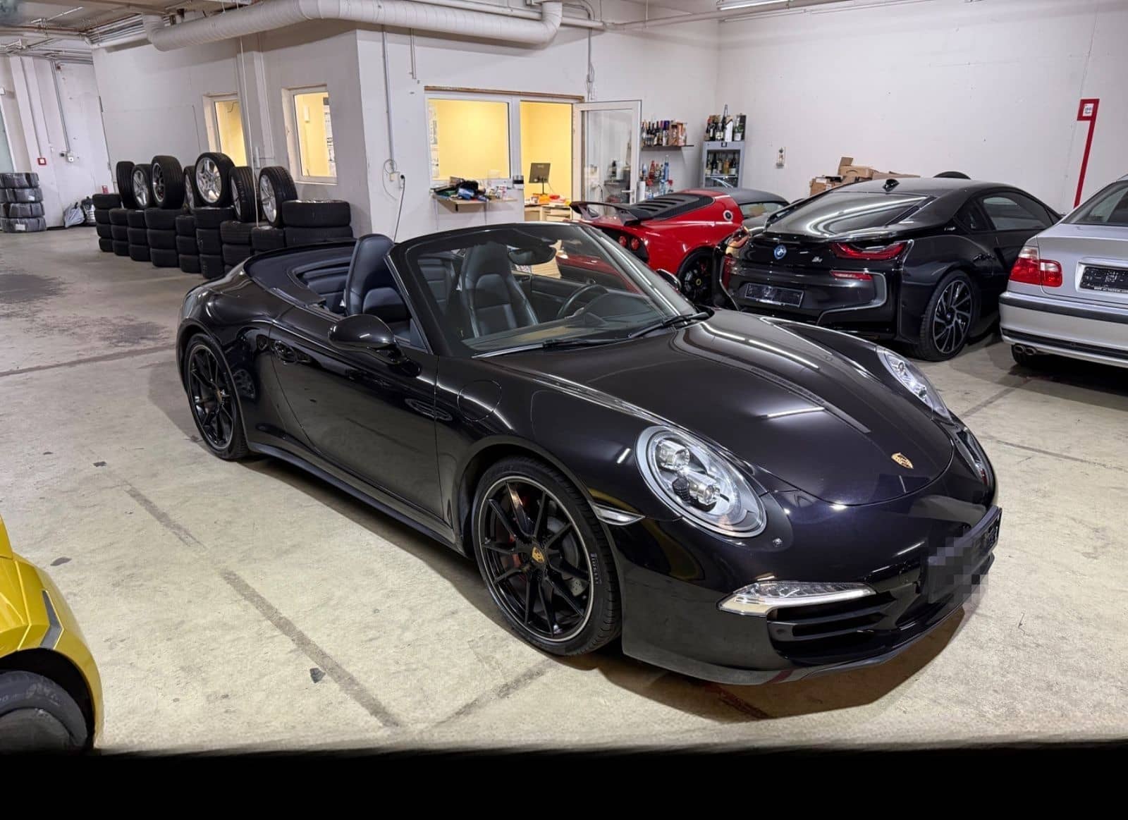 Porsche 991 Carrera 4S Cabrio BRD,LED,SAGA,PZ-Scheckheft foto 4