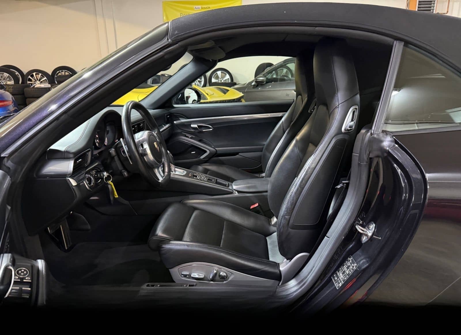 Porsche 991 Carrera 4S Cabrio BRD,LED,SAGA,PZ-Scheckheft foto 8