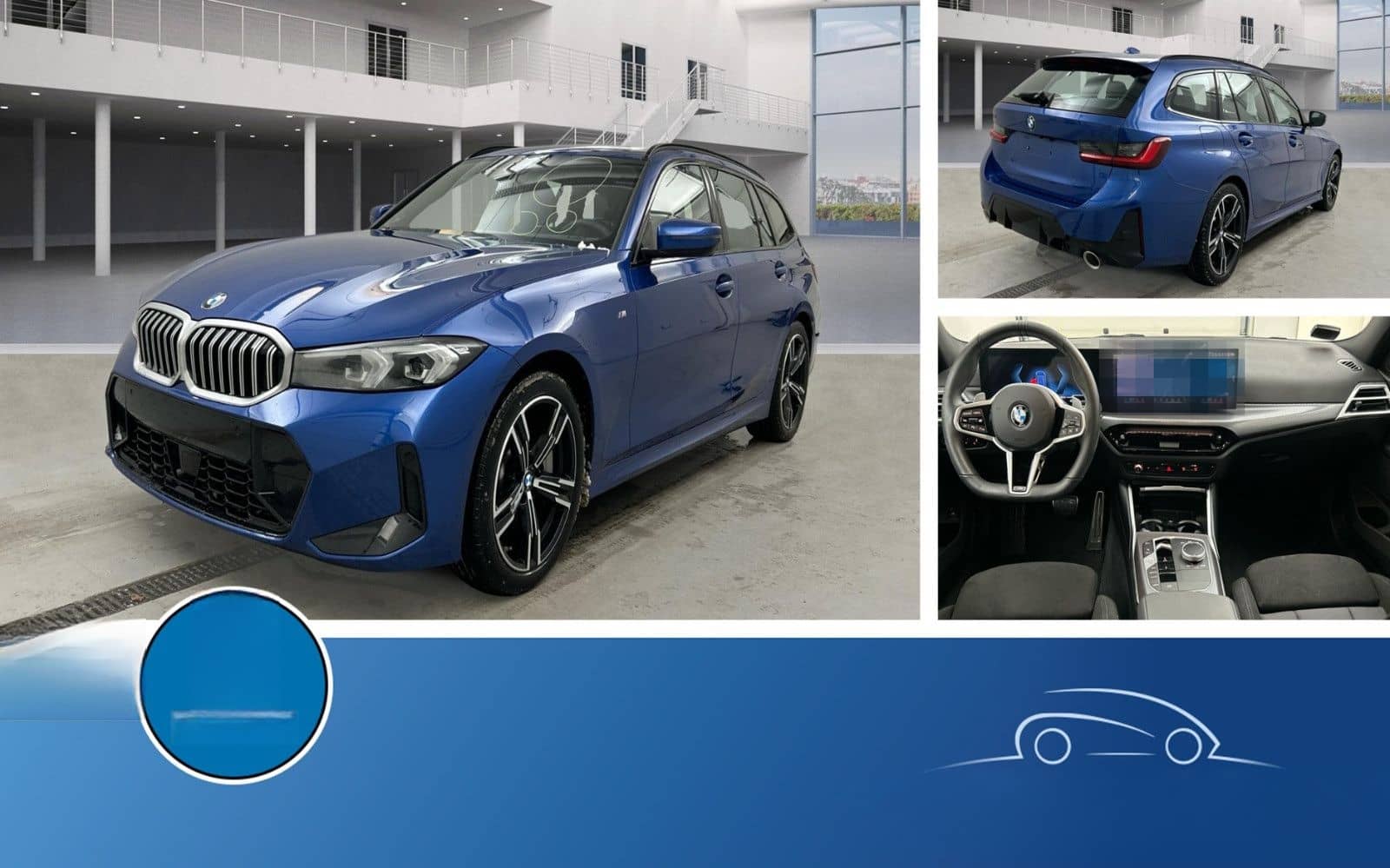 BMW 330i Touring xDrive M Sport ACC FL2 LED RFK 3-ZK foto 1