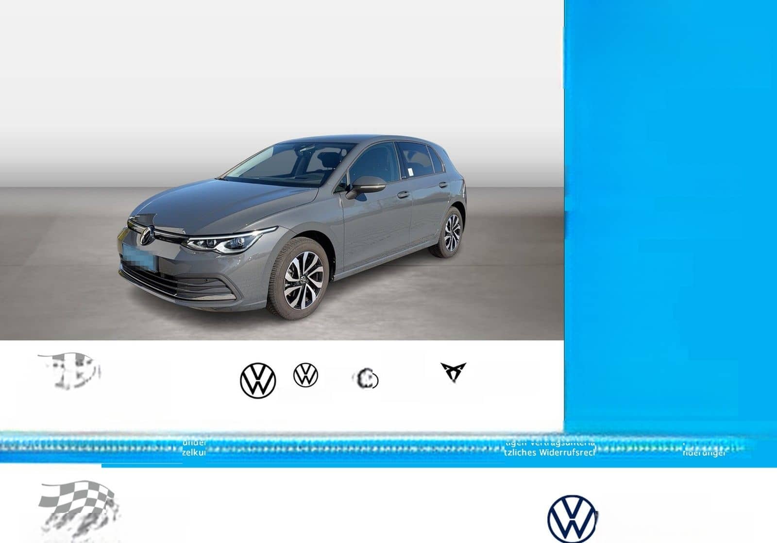 Volkswagen Golf VIII Lim. 1.5 TSI Active STHZ LED+ RFK HuD foto 1