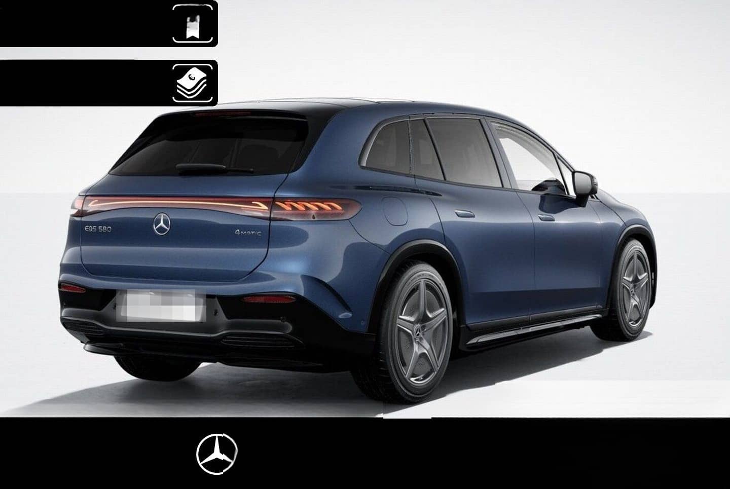 Mercedes-Benz EQS 580 4M SUV AMG Night Business Class 7Sitzer foto 2