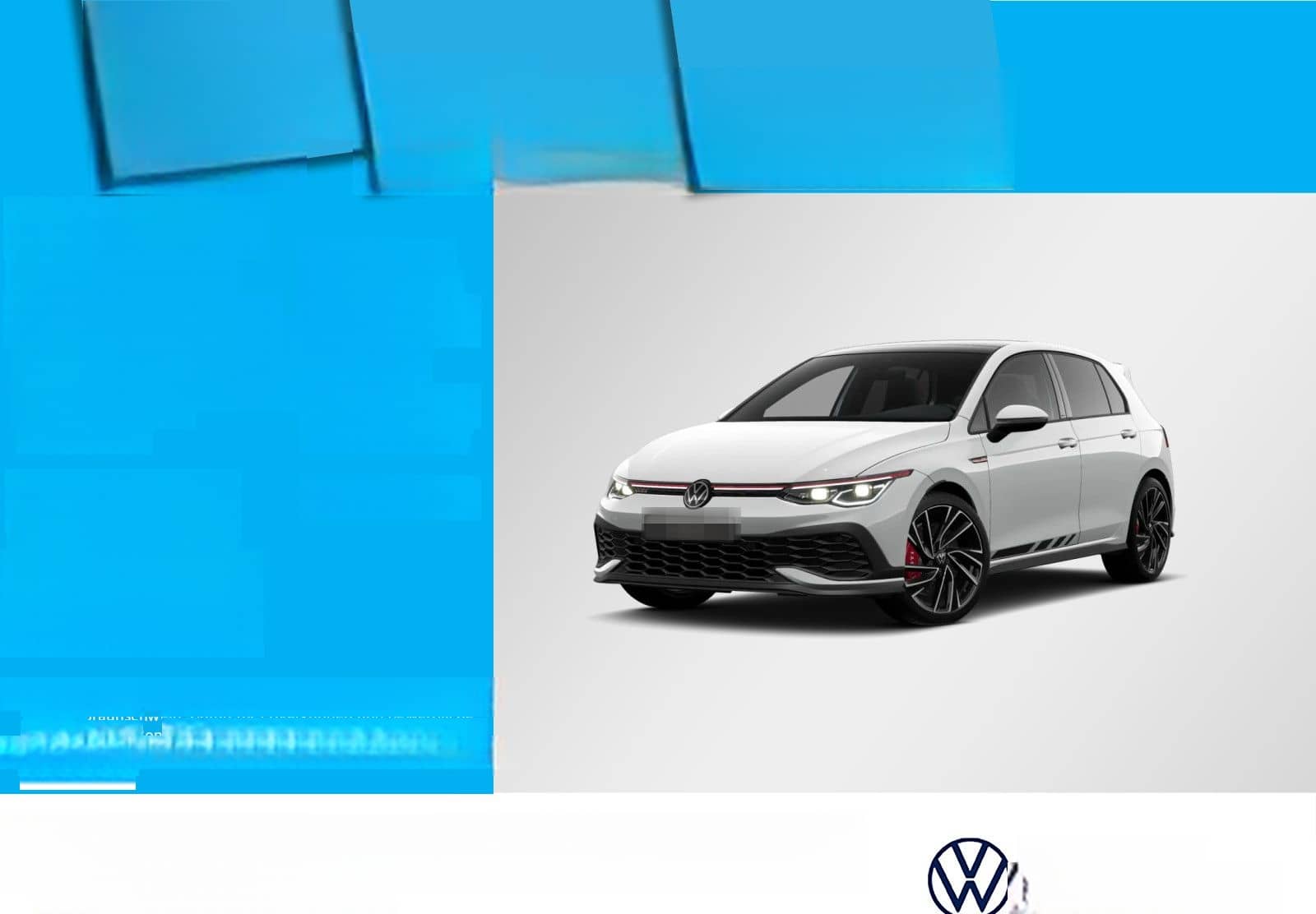 Volkswagen Golf VIII GTI Clubsport 2.0 TSI IQ.Light Navi Pa foto 1