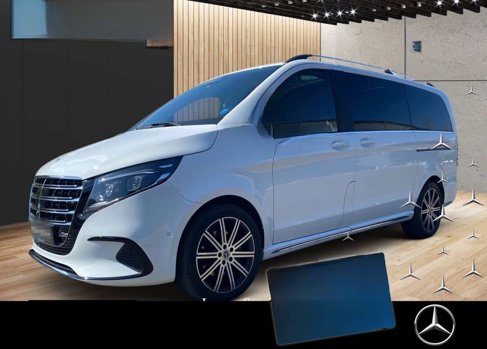 Mercedes-Benz V 300 d 4M EXCLUSIVE LANG AIRMAT*PANO*DISTR*STHZ foto 1