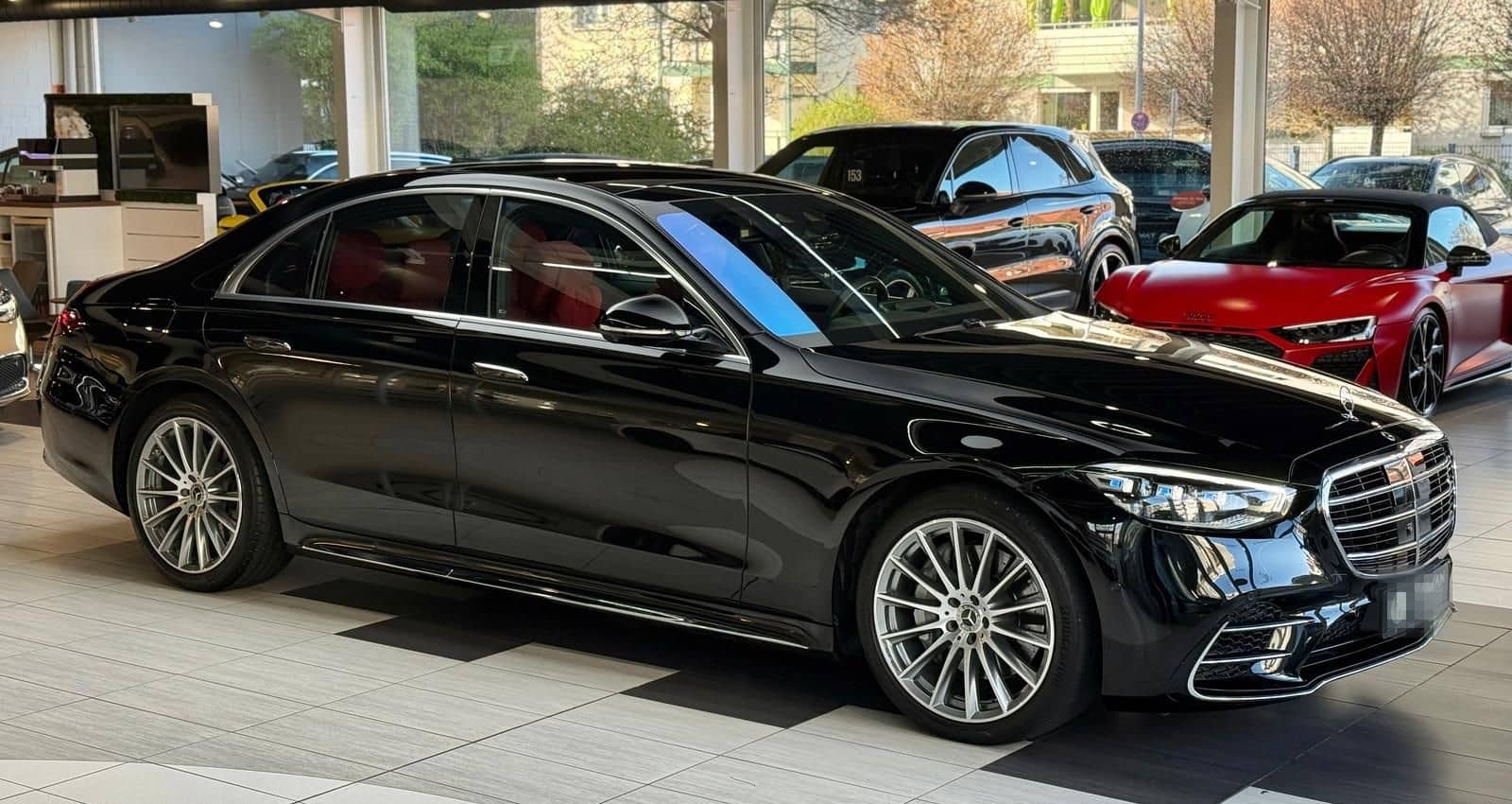 Mercedes-Benz S 580 4M*AMG*Pano*HuD*10°HAL*LederExklusivROT foto 4