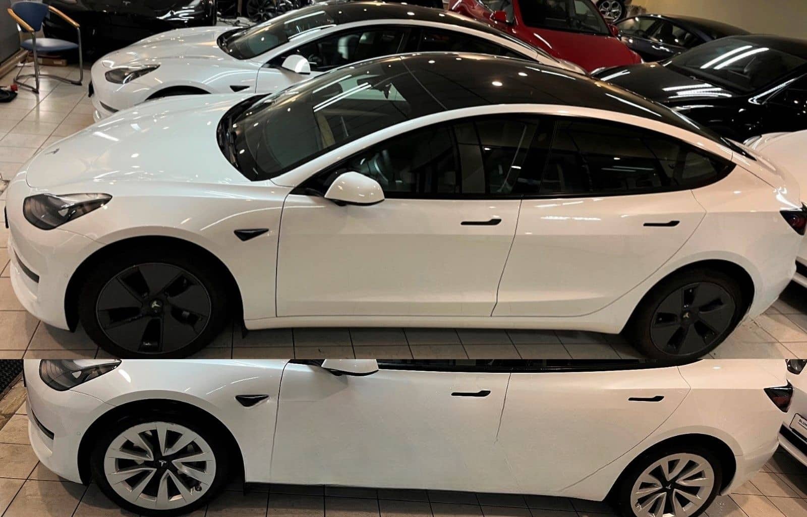 Tesla Model 3+ohne Nachlackierung+ kaufe auch Tesla an foto 2