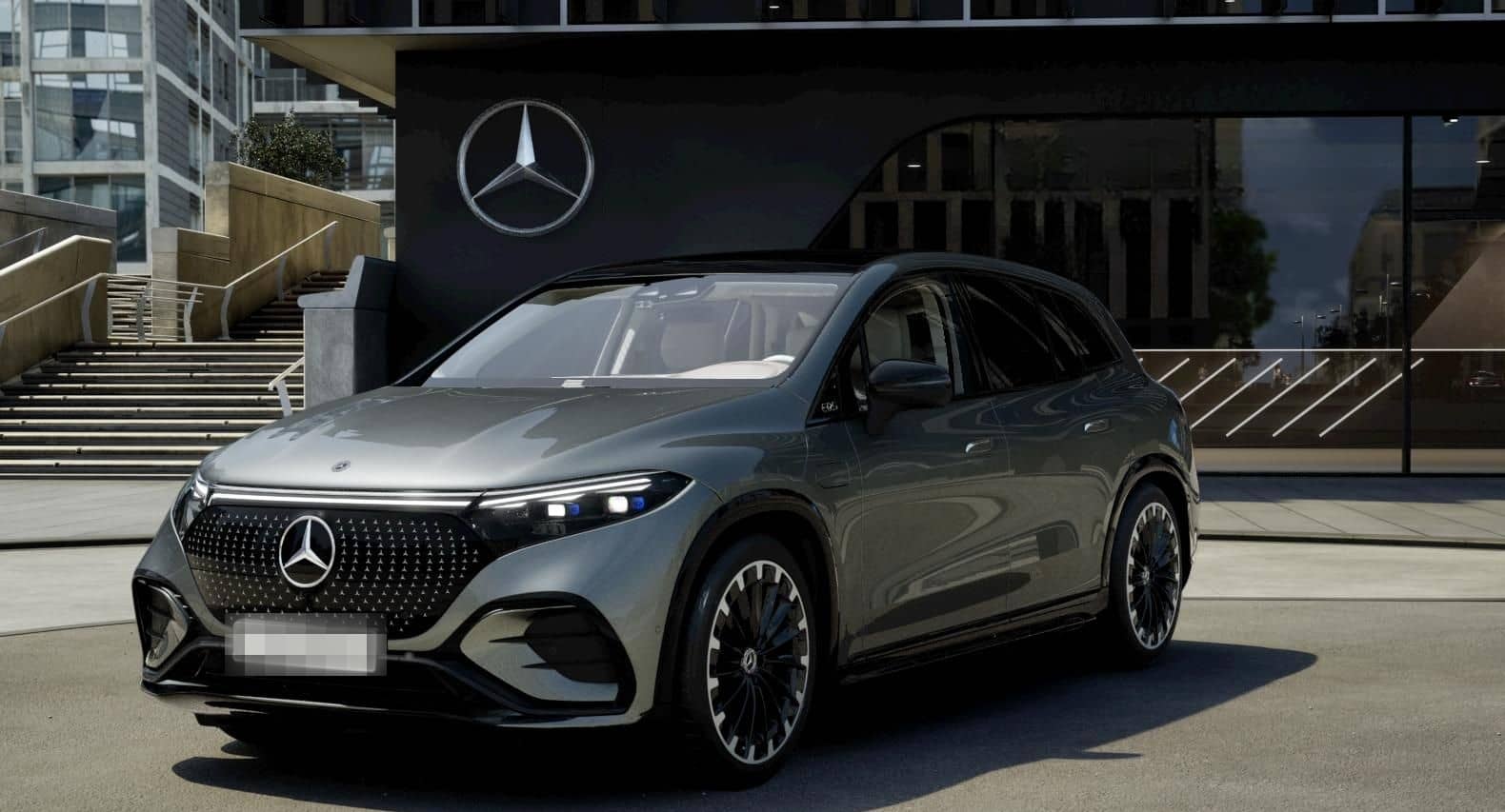 Mercedes-Benz EQS 450 SUV 4M AMG-PREMIUM*Burmester*360°*HeadUp foto 8