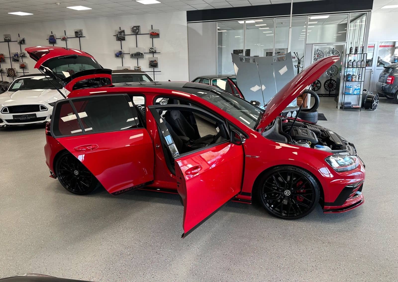 Volkswagen Golf VII GTI Clubsport|1HD|APR 346PS|H&R|BullX foto 3