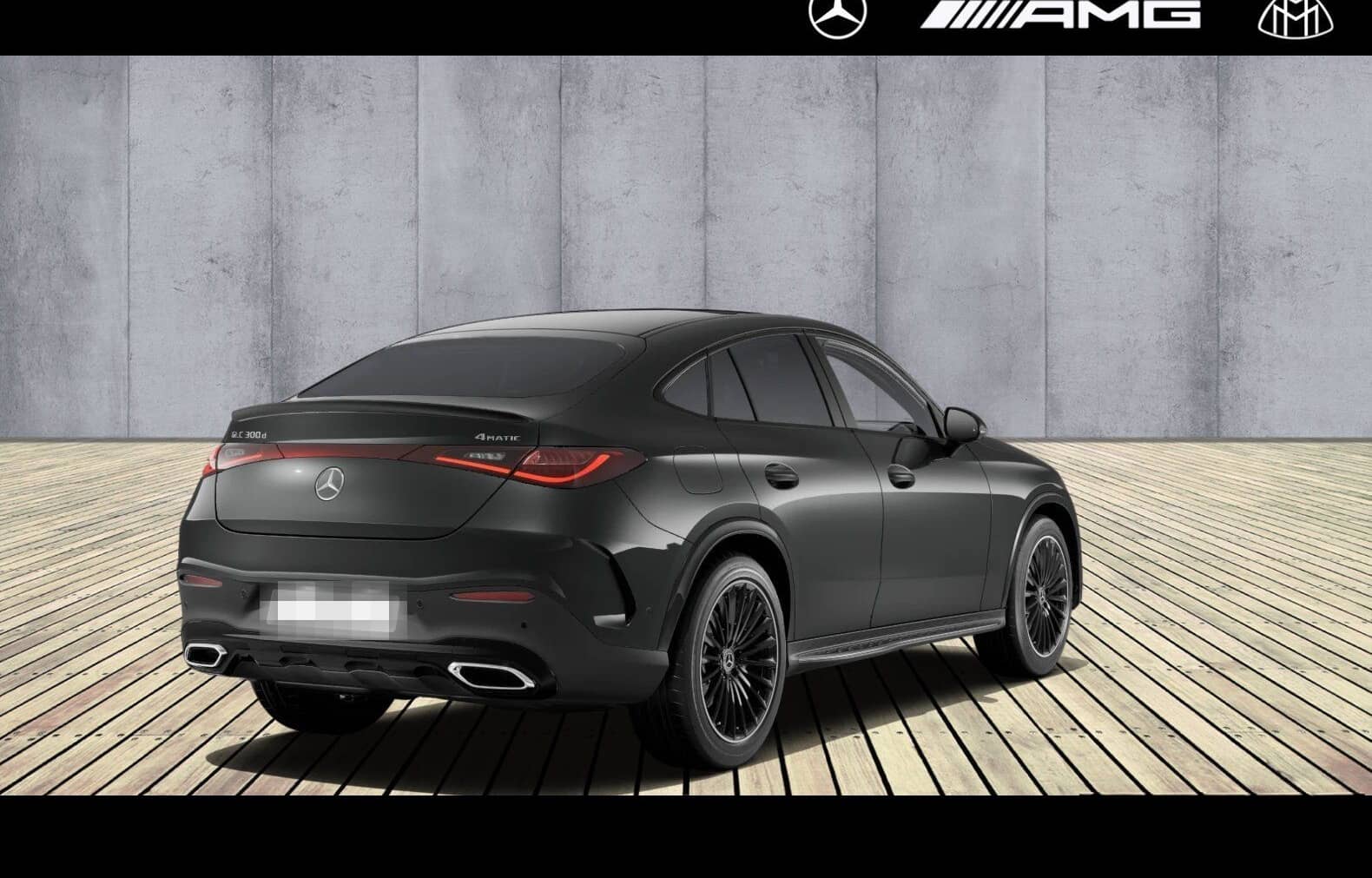 Mercedes-Benz GLC 300 d 4M Coupé AMG+Night/Pano/Burmester3D foto 2