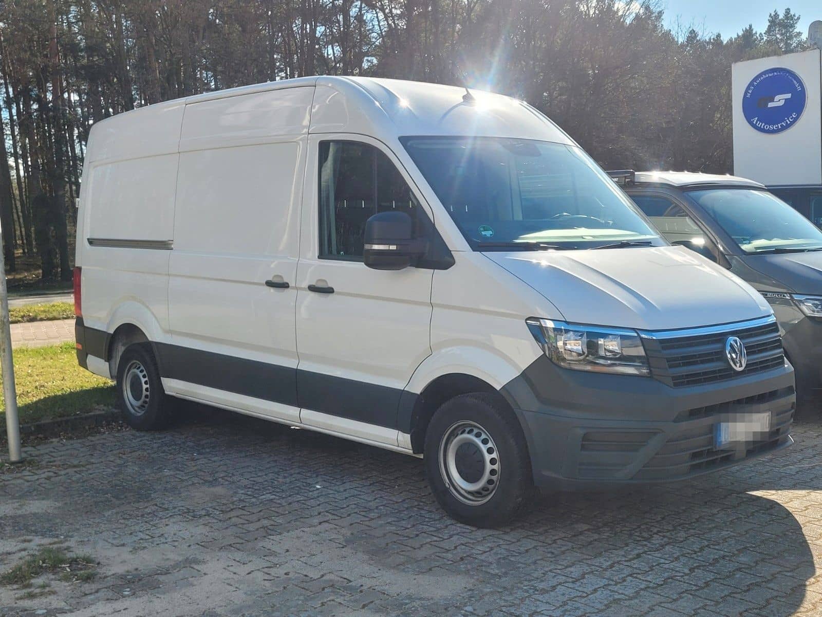 Volkswagen Crafter Kasten Kasten 35 EcoProfi Hochdach FWD m foto 2