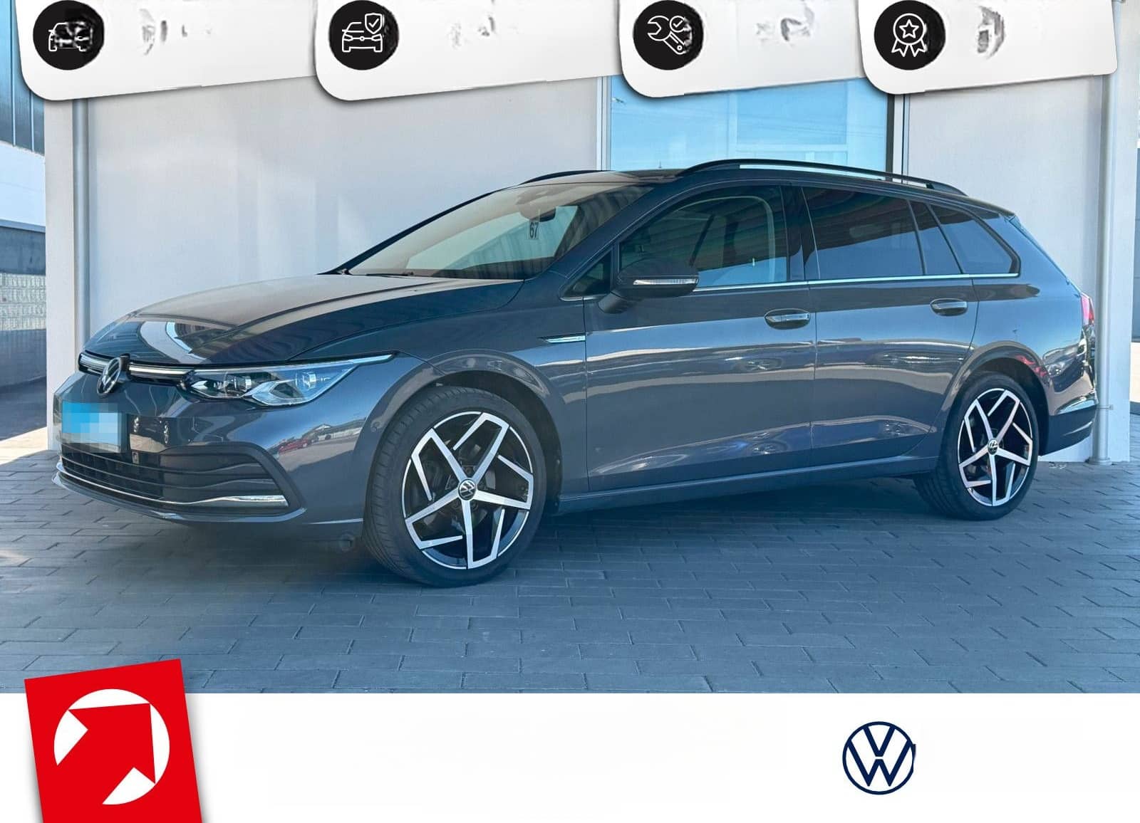 Volkswagen Golf Variant Style 2.0 TDI DSG AHK MATRIX RFK AC foto 1