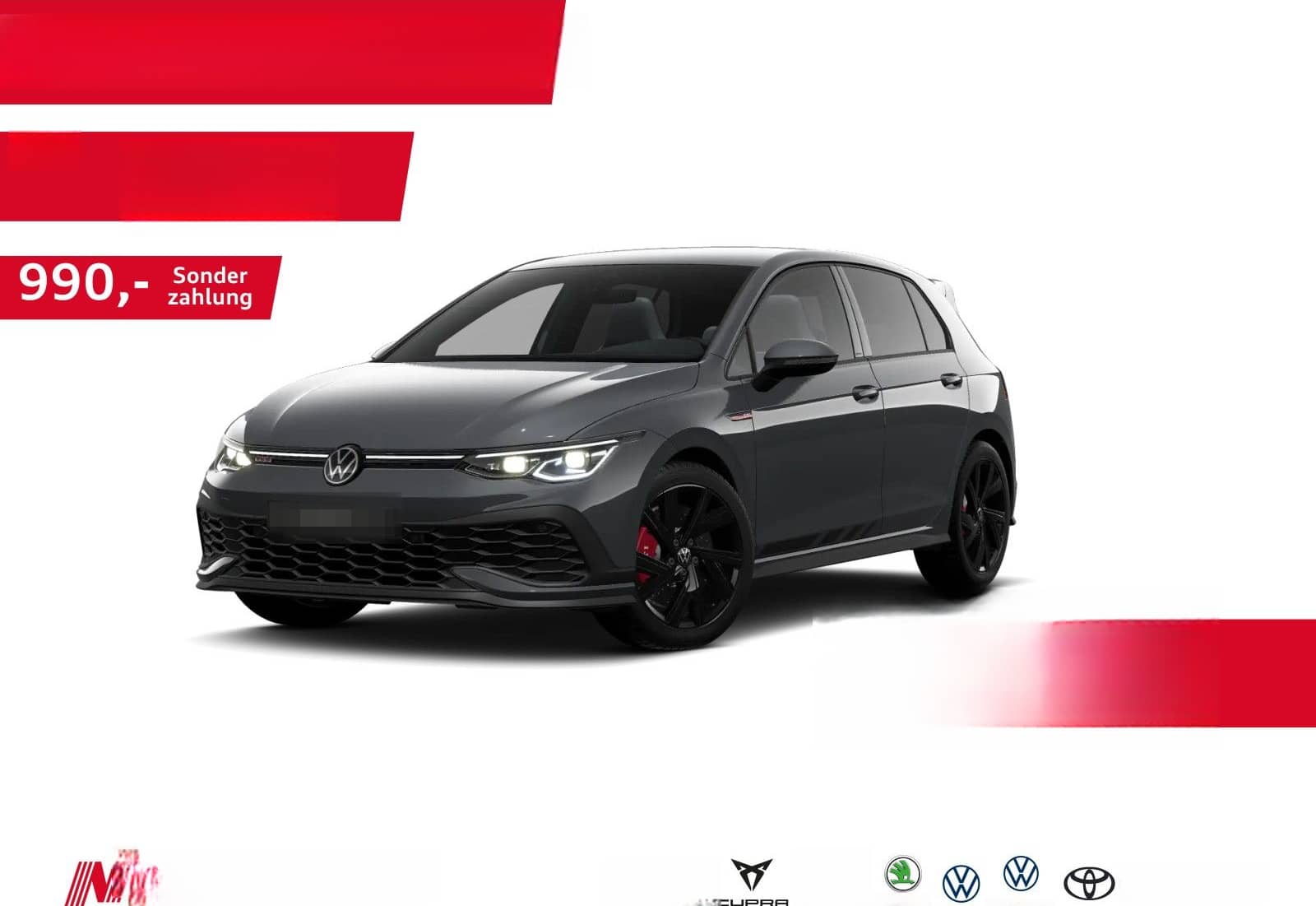 Volkswagen Golf VIII GTI Clubsport MATRIX+NAVI+APP+ACC+SHZ foto 1