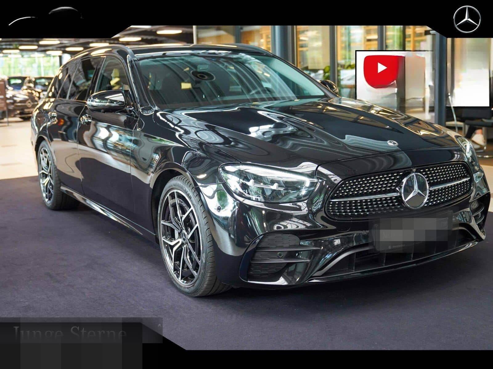Mercedes-Benz E 220 d T AMG Line Night Totwinkel 360° CarPlay foto 1