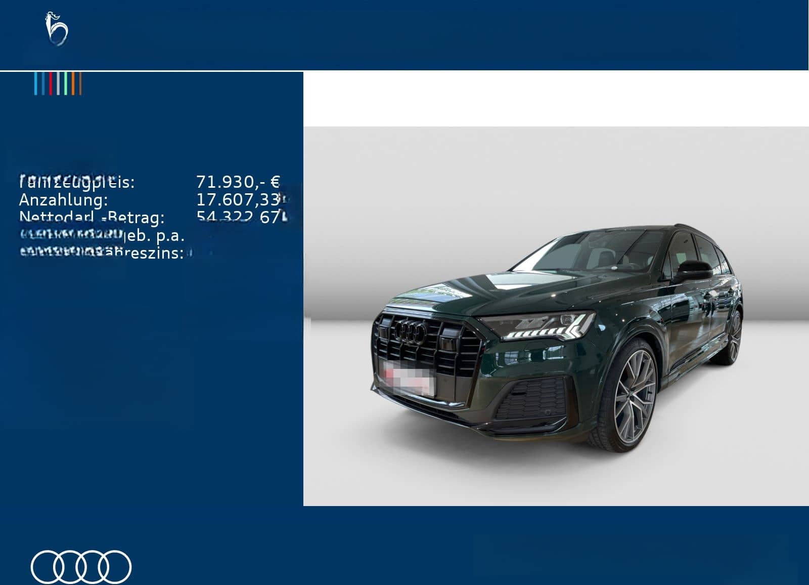 Audi Q7 50TDI quattro Tiptrc competition plus Pano B& foto 2