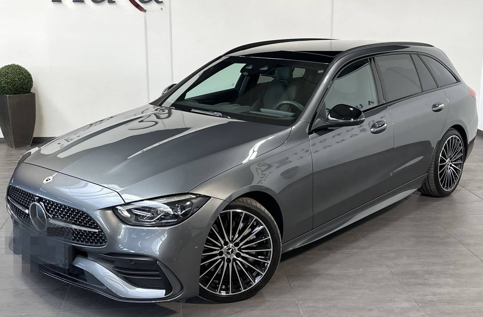 Mercedes-Benz C 220d T AMG-Line NAV+LED+360°+HEADUP+PANO+VCOCK foto 1