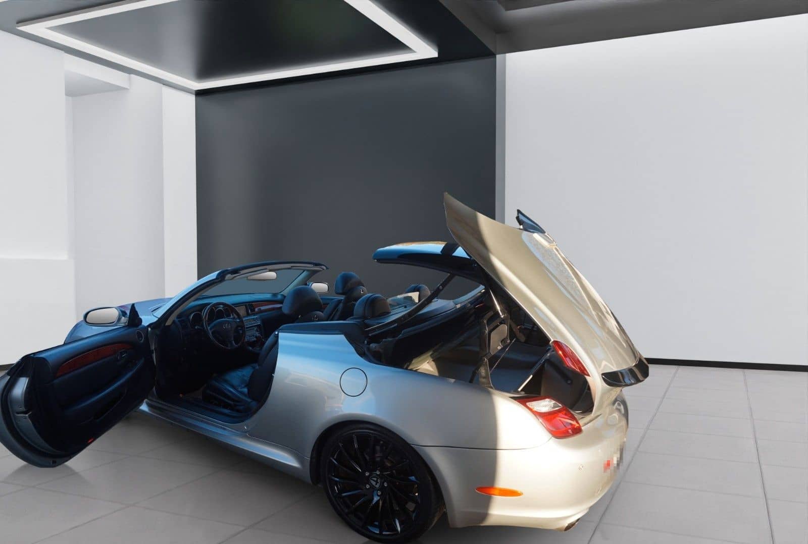 Lexus SC 430 V8 Cabrio*Navi~Leder Schwarz~Mark Le~Gel. foto 6