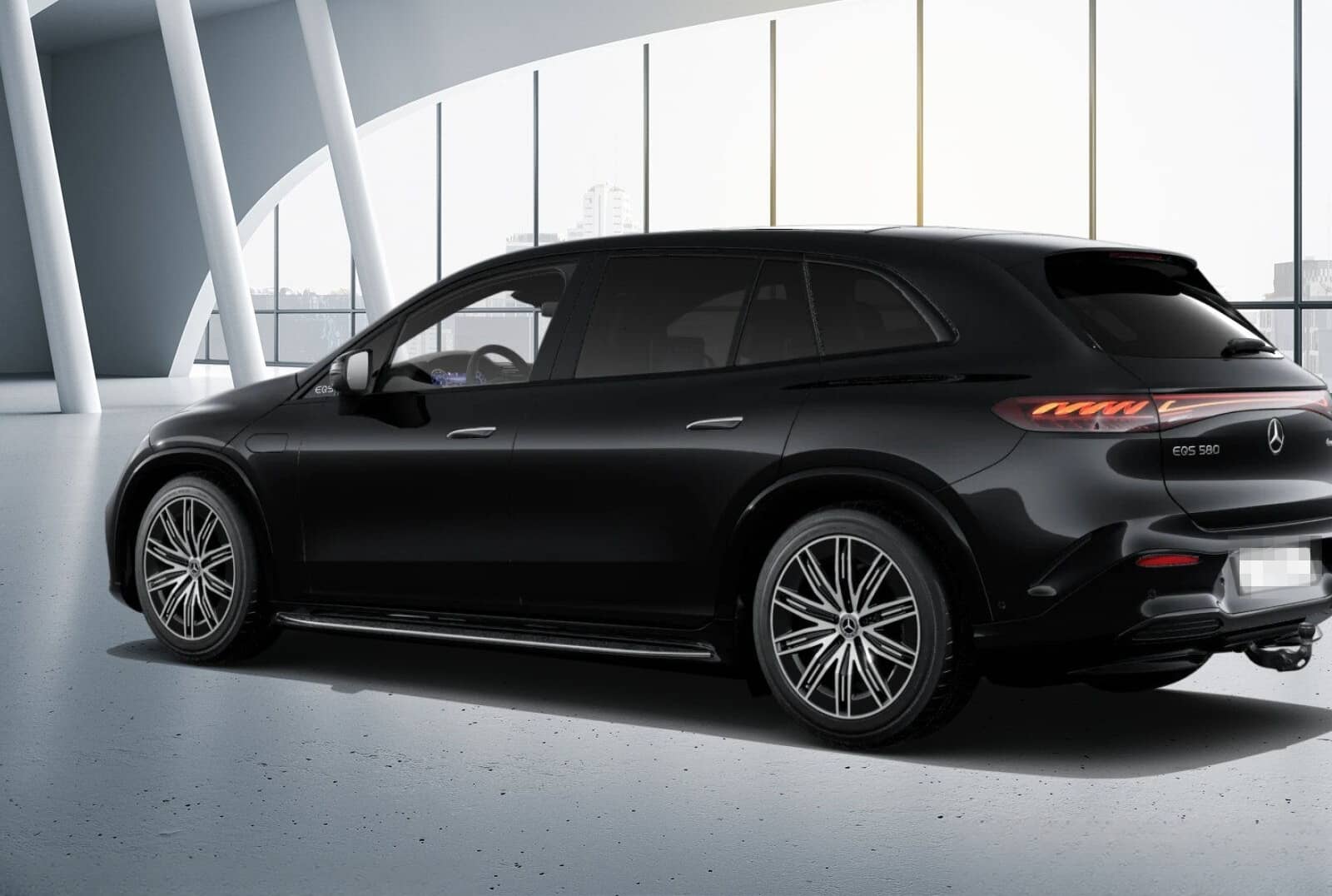 Mercedes-Benz EQS 580 4M SUV AMG Night Hyperscreen AHK Pano foto 12