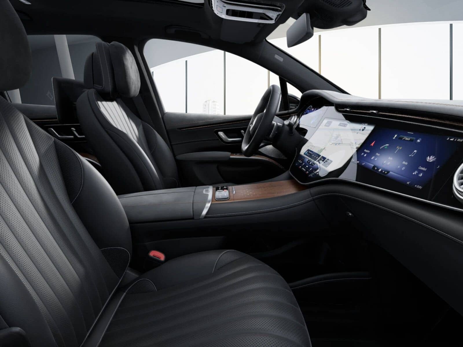 Mercedes-Benz EQS 580 4M SUV AMG Night Hyperscreen AHK Pano foto 7