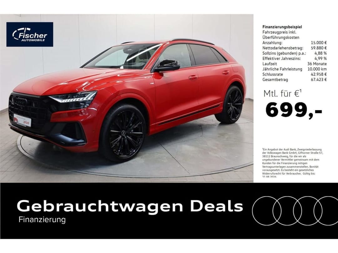 Audi Q8 55 TFSI e quattro S 2023