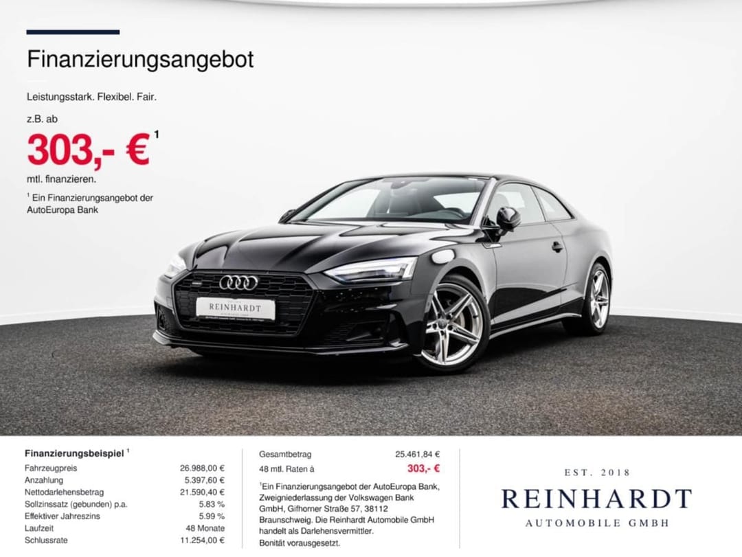 Audi A5 COUPE 40TDi Q ADVANCED 2021
