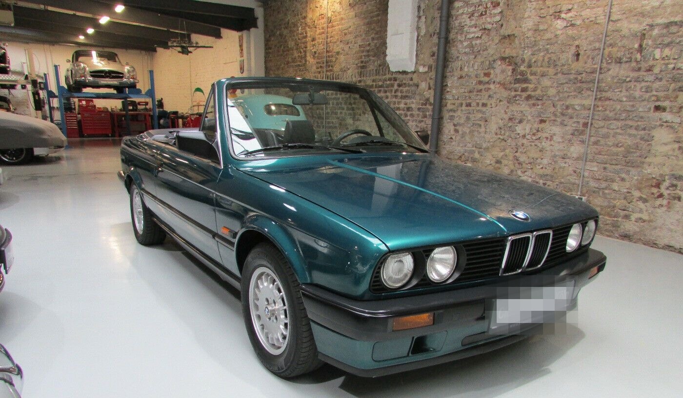 BMW 318i E30 1992 Cabriolet wenig Km seltene Farbe foto 1