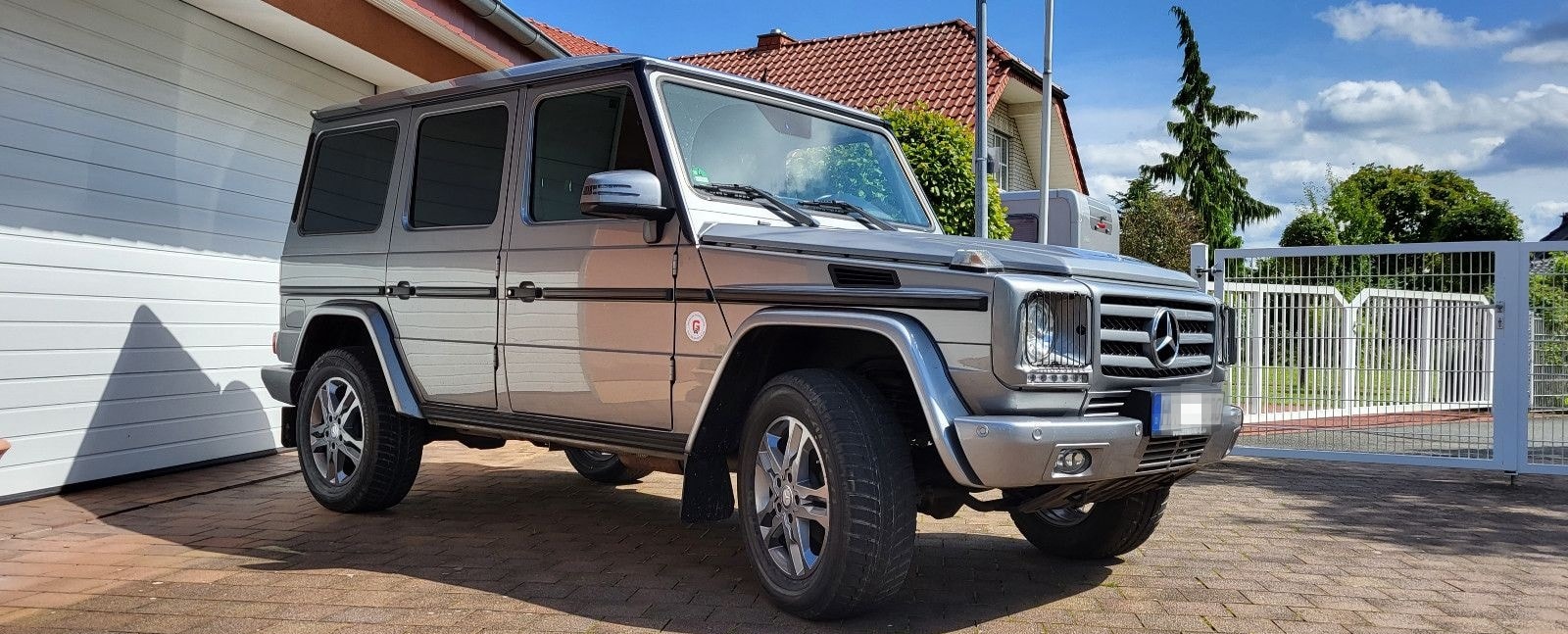 Mercedes-Benz G 350 CDI "Palladiumsilber" wunderschön! foto 2