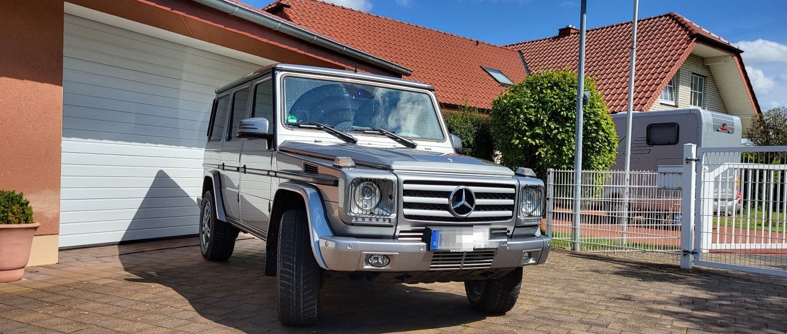 Mercedes-Benz G 350 CDI "Palladiumsilber" wunderschön! foto 16