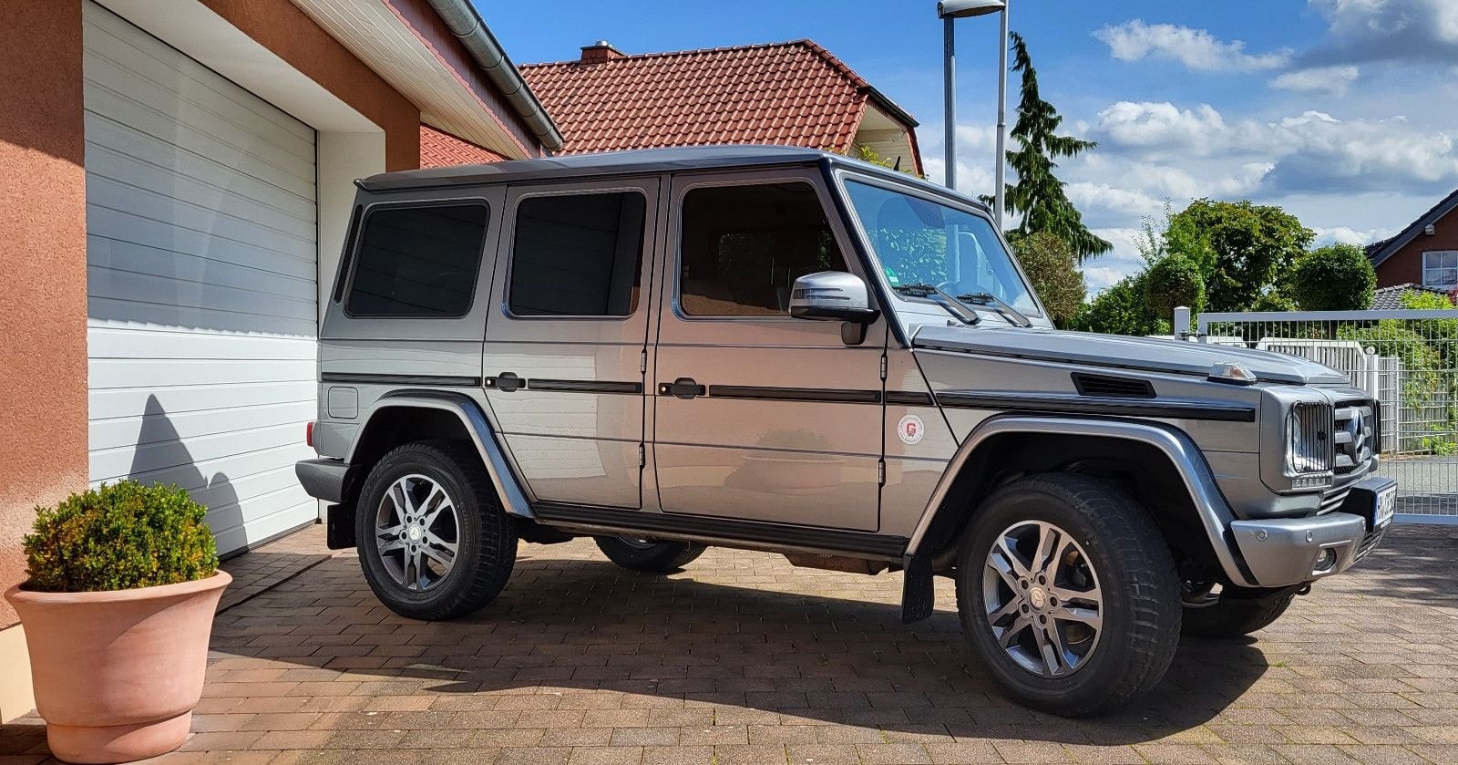 Mercedes-Benz G 350 CDI "Palladiumsilber" wunderschön! foto 3