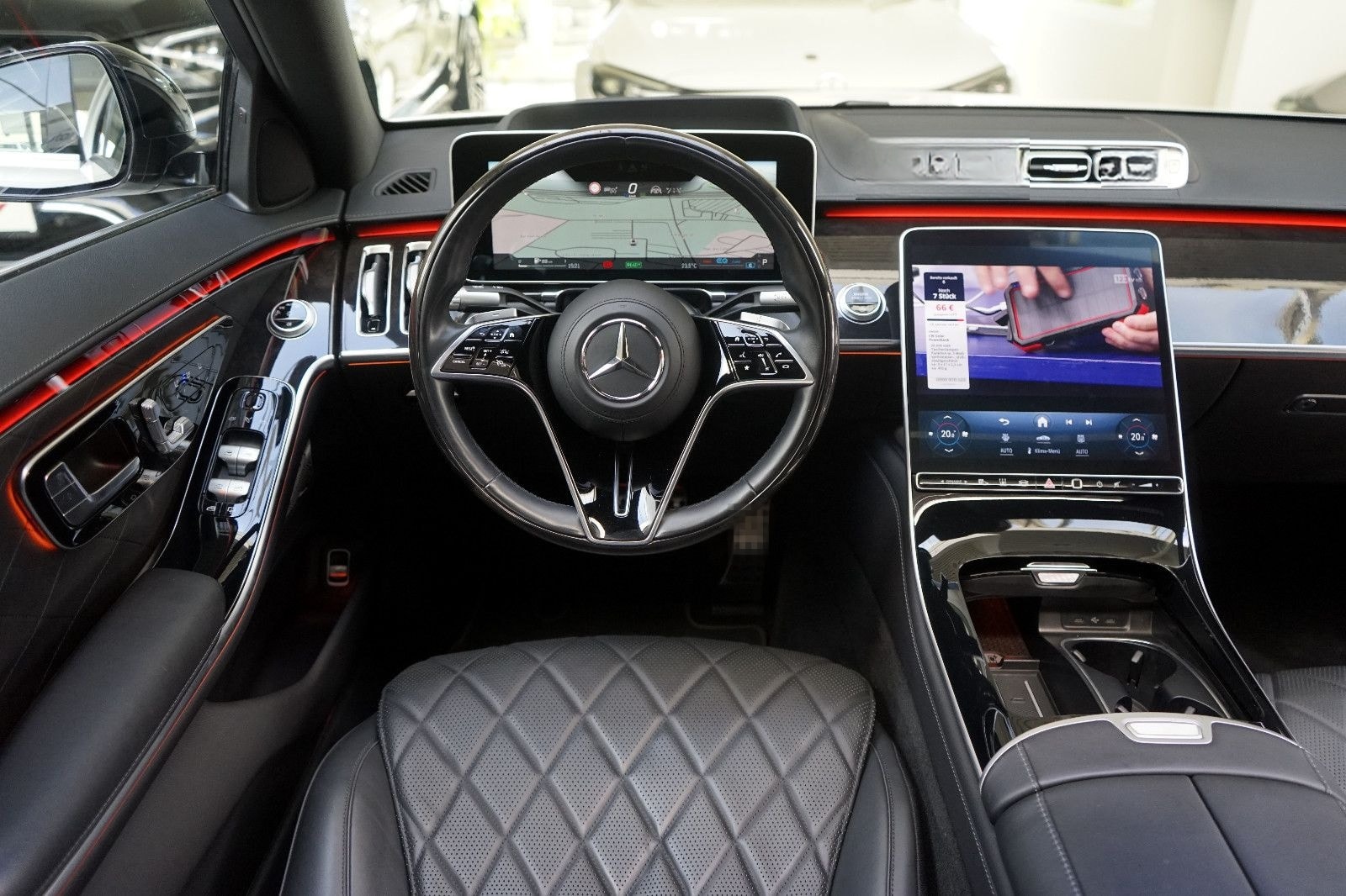 Mercedes-Benz S 450 4M Lang*AMG*Designo*3xTV*First Class*Voll* foto 2