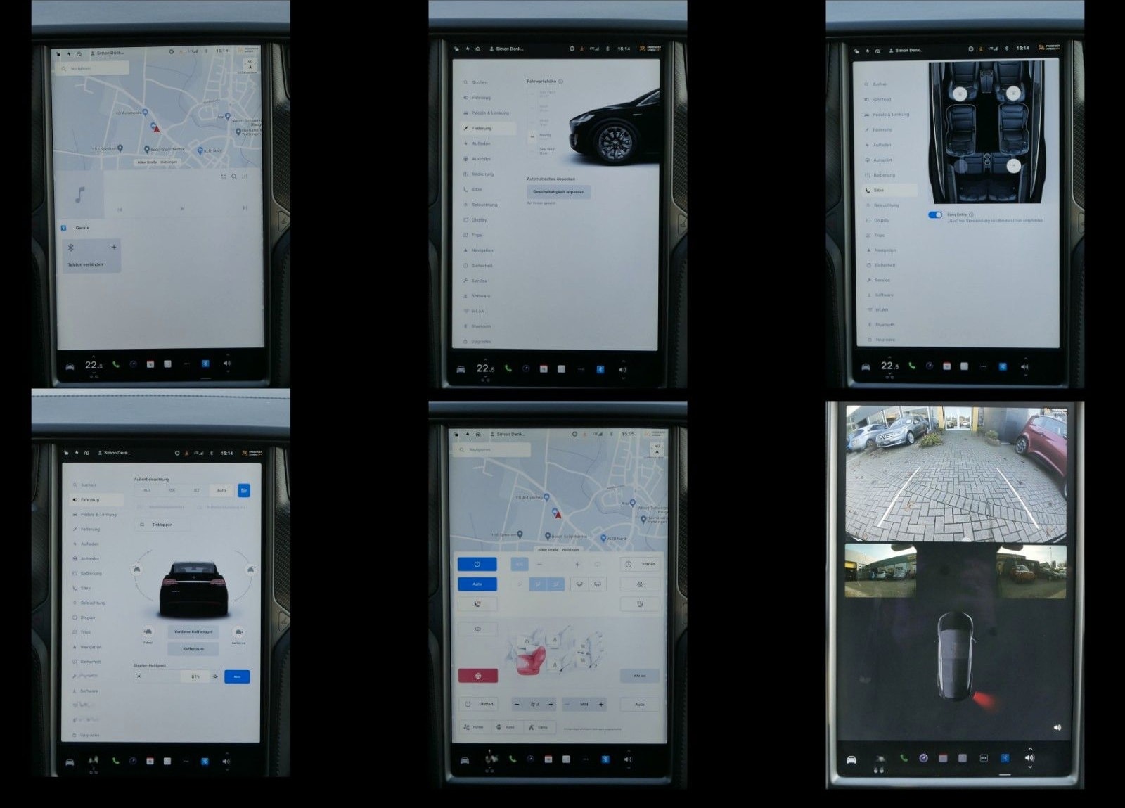 Tesla Model X Dual 6 Sitze*Navi*AHK*90,62% SOH foto 19