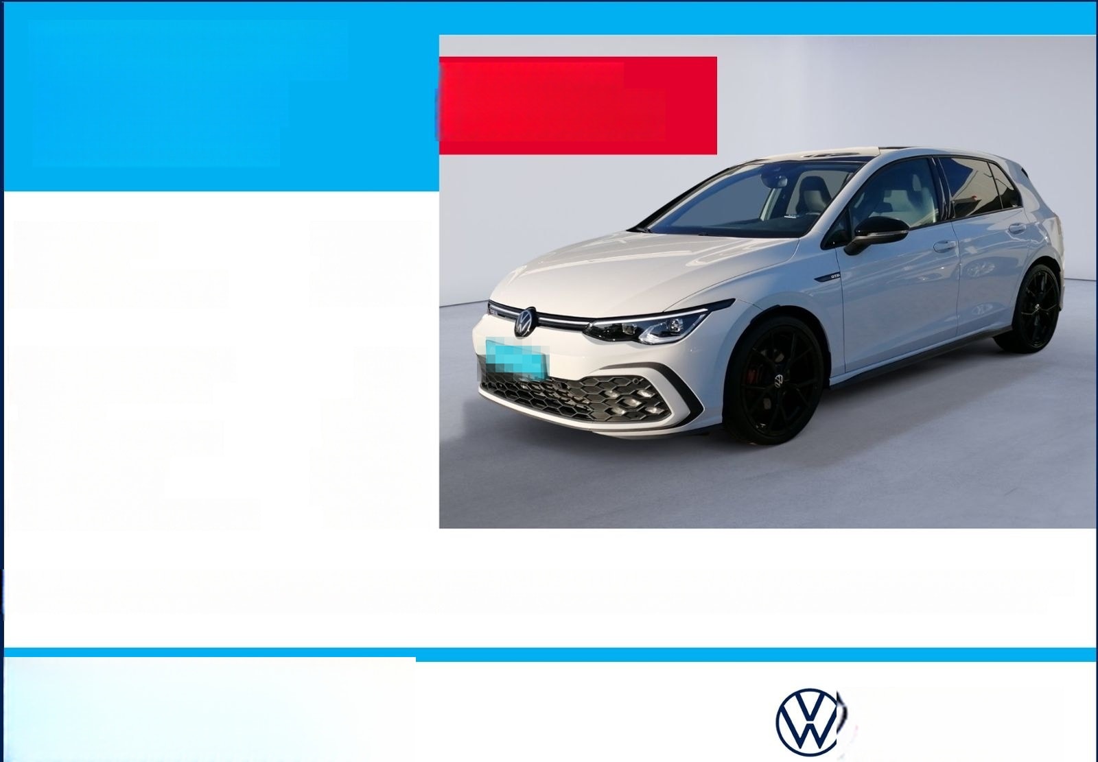 Volkswagen Golf VIII GTD 2.0 TDI DSG PANO+HARMAN+19"ALU foto 1