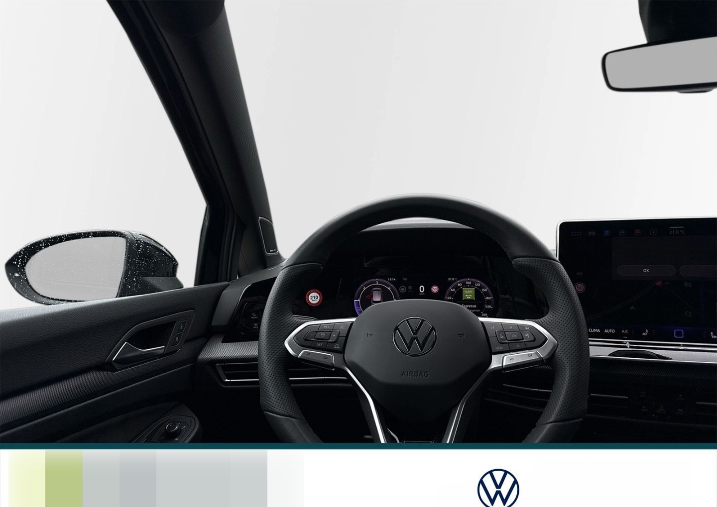 Volkswagen Golf VIII R-Line 2.0 TDI DSG LED HUD Navi AHK Fe foto 11