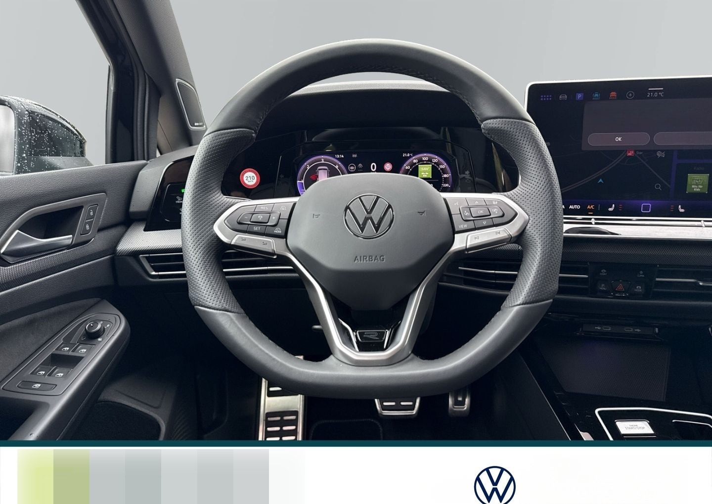 Volkswagen Golf VIII R-Line 2.0 TDI DSG LED HUD Navi AHK Fe foto 10