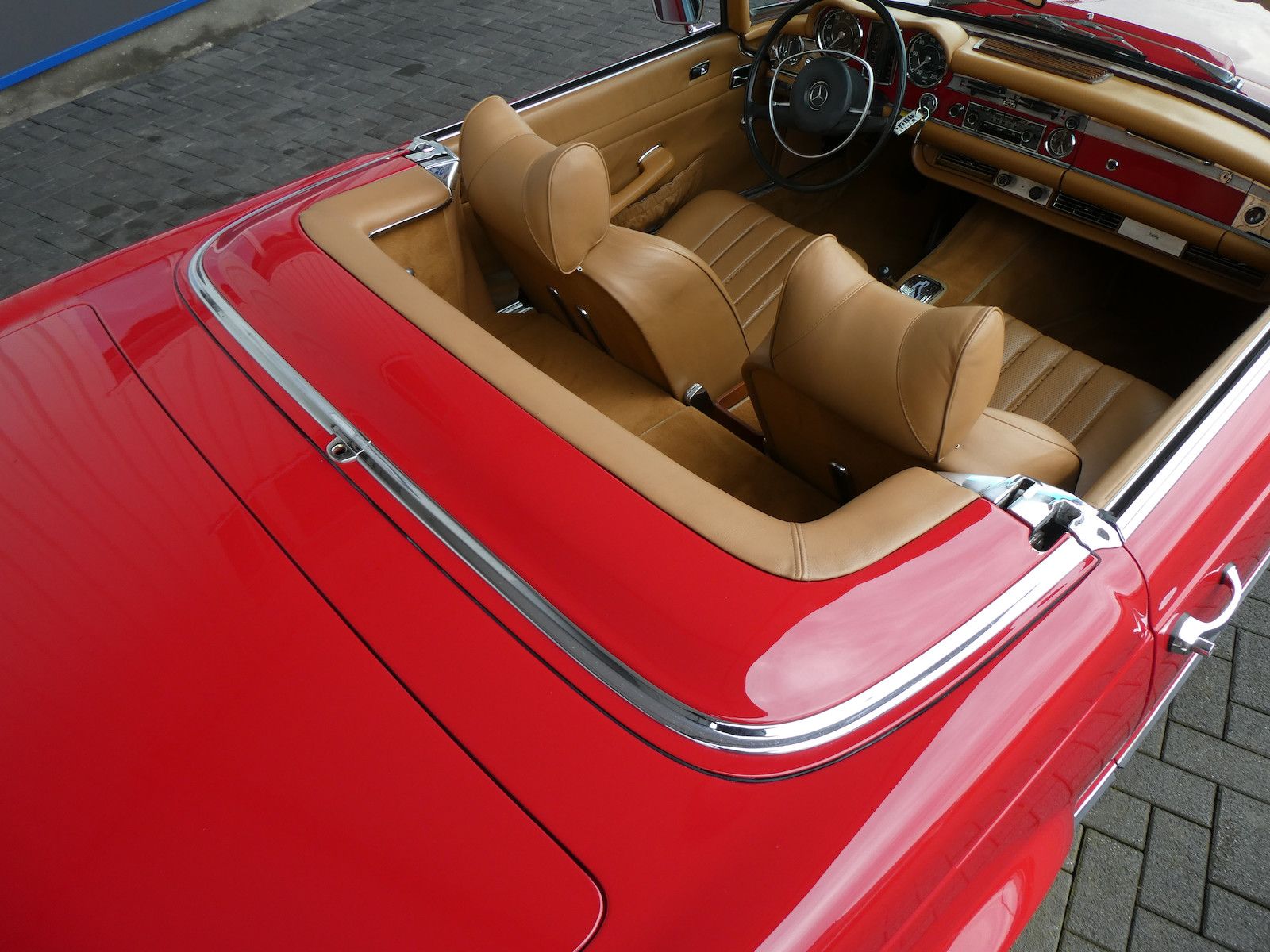 Mercedes-Benz 280 SL Pagode, originale Karosserie foto 17
