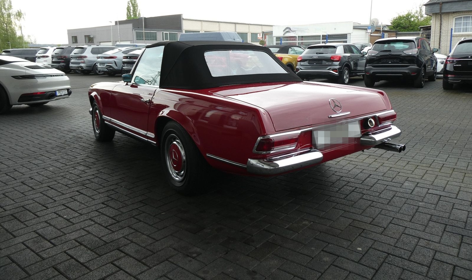 Mercedes-Benz 280 SL Pagode, originale Karosserie foto 6