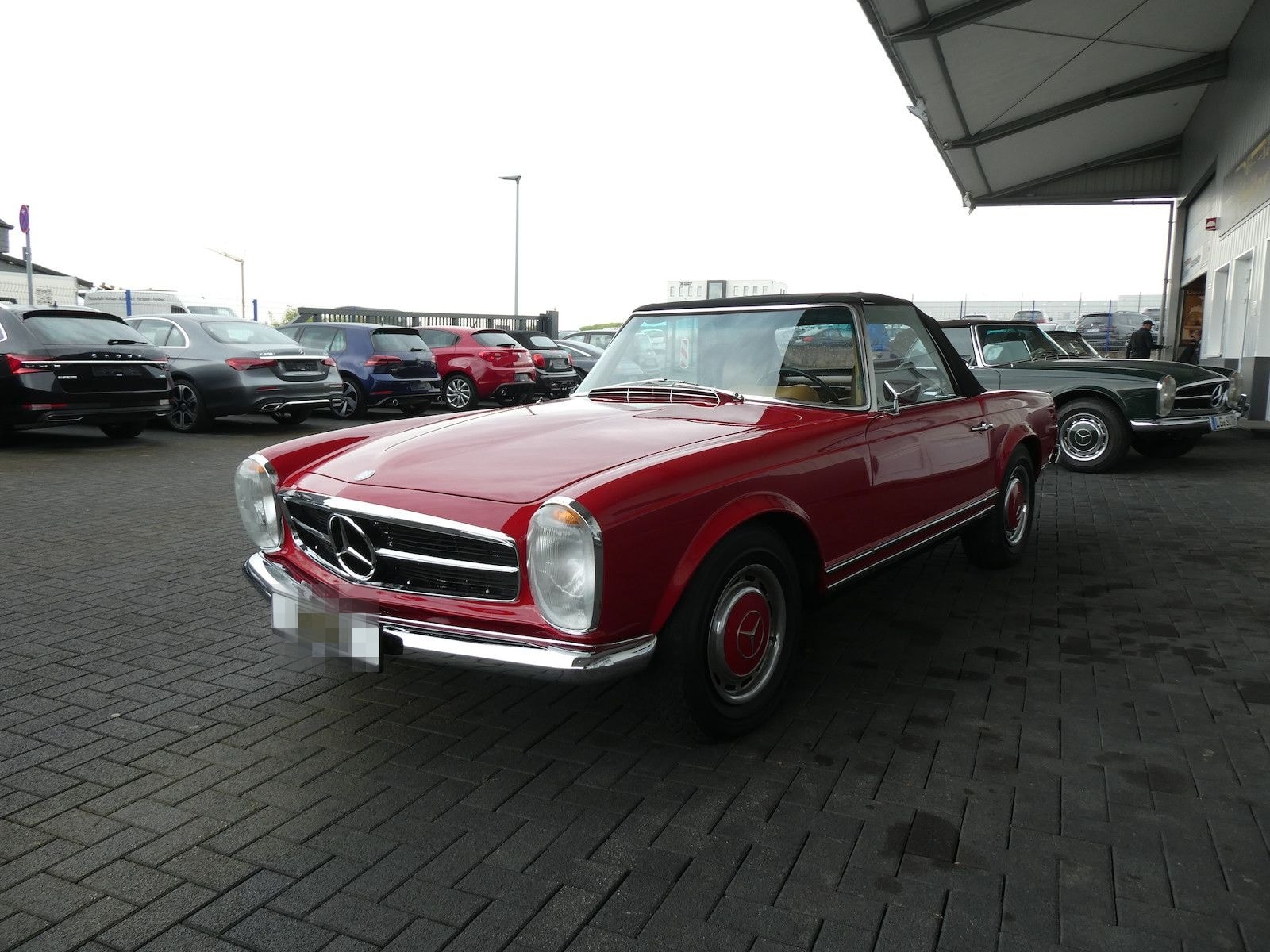 Mercedes-Benz SL 280 Pagode, originale Karosserie foto 3