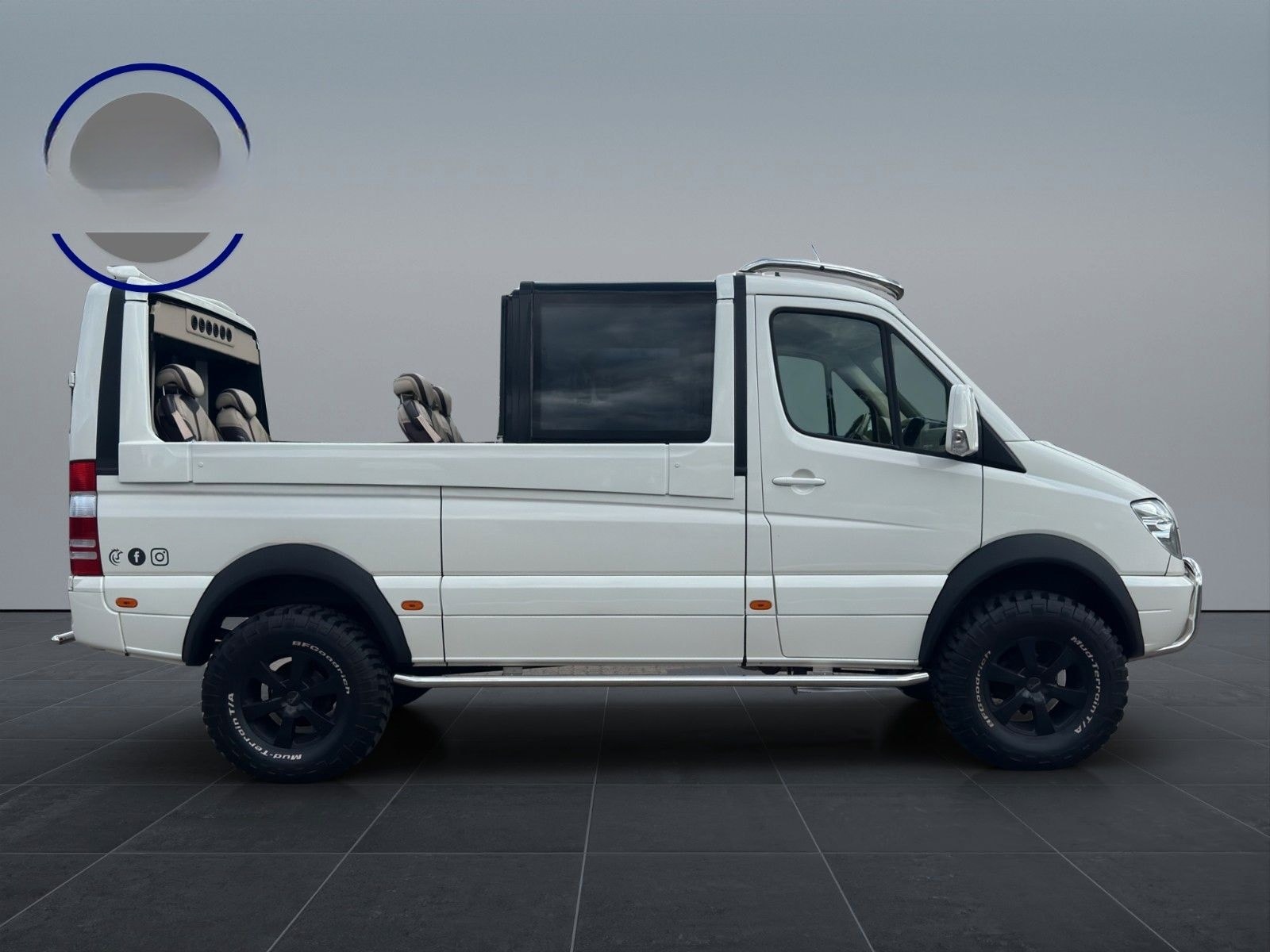 Mercedes-Benz Sprinter Cabrio Allrad Umbau IGLHAUT/UNIKAT! foto 12