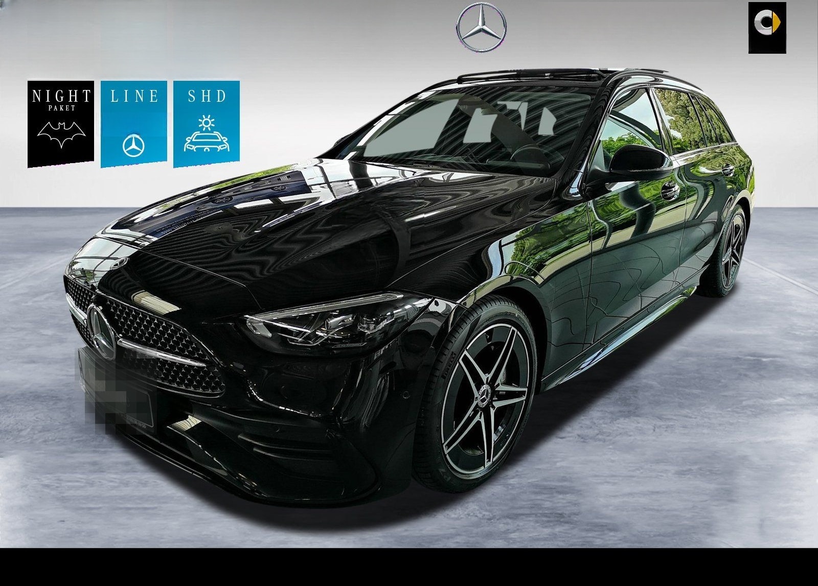 Mercedes-Benz C 180 T AMG ADVANCEDPLUS+PANO-SD+NIGHT+MEMORY+TW foto 1