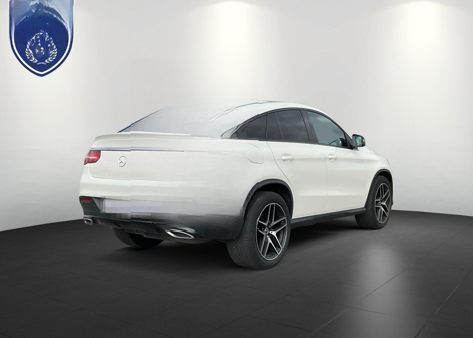 Mercedes-Benz GLE 350 GLE Coupe AMG 4Matic Diamant Weiß 1 Hand foto 3