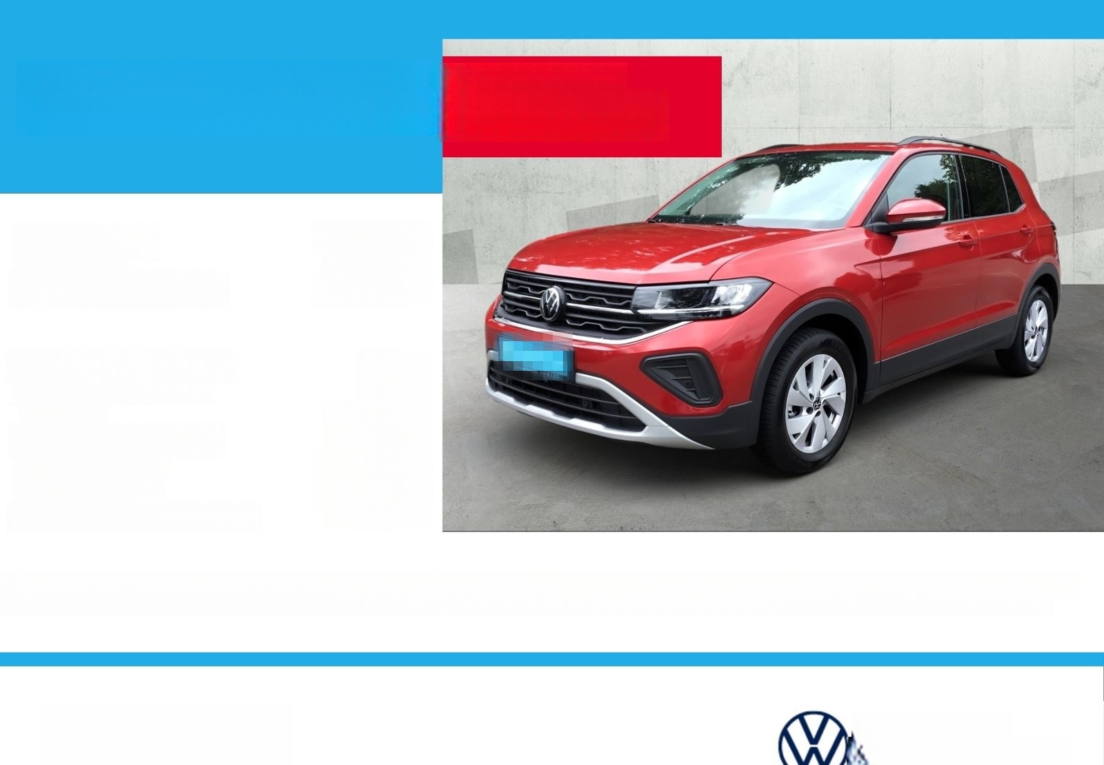 Volkswagen T-Cross 1.0 TSI LIFE *AHK *LED *ACC *VIRTUAL *AP foto 1