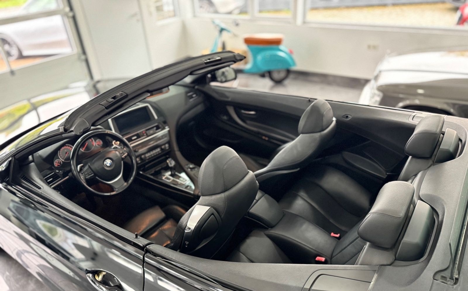 BMW 640i Cabrio/HUD/Memory/LED/Kamera/Leder/ foto 14