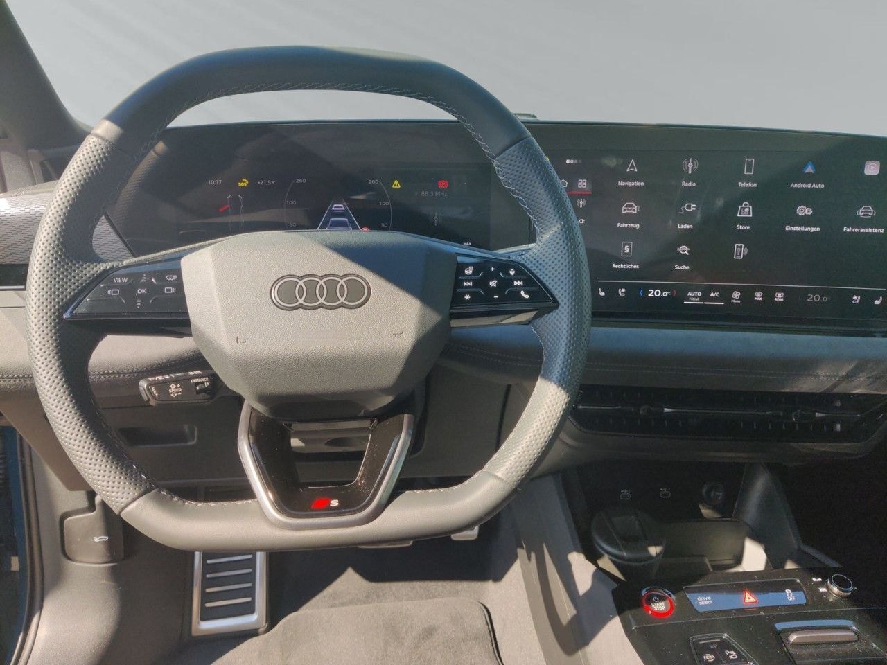 Audi S6 Avant e-tron edition one blue AHK ACC Pano foto 13