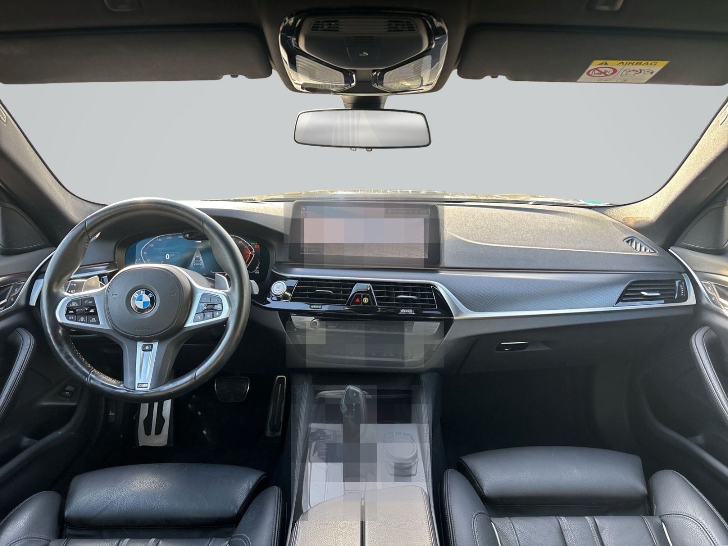 BMW 520 d Touring M Sport HUD Luftfederung Navi Lede foto 15