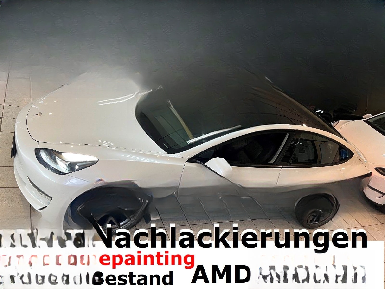 Tesla Model 3+ohne Nachlackierung+ kaufe Tesla an