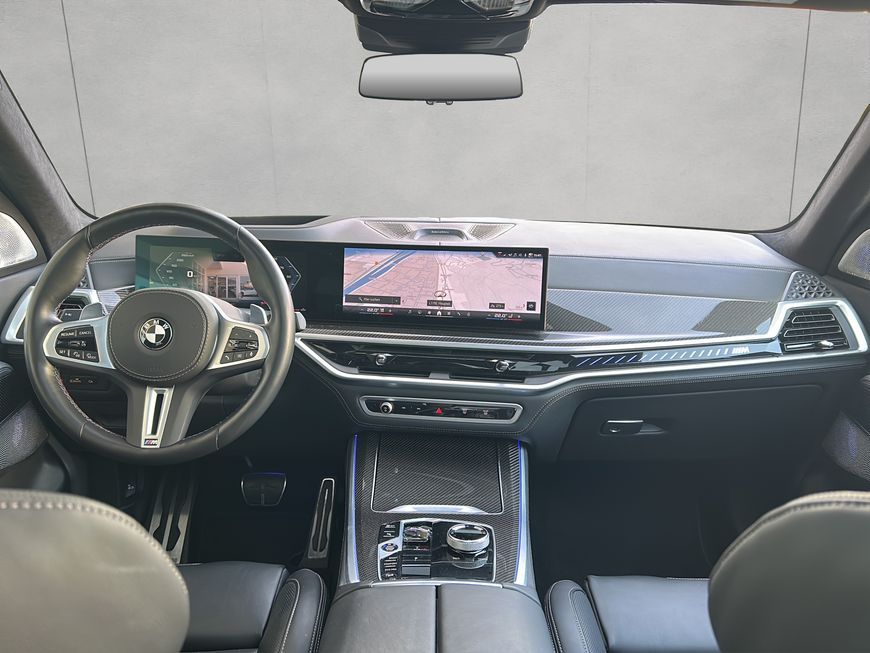 BMW X5 M60i B&W/ Sky Lounge/ Carbon/AHK/STHZG/FROZEN foto 12