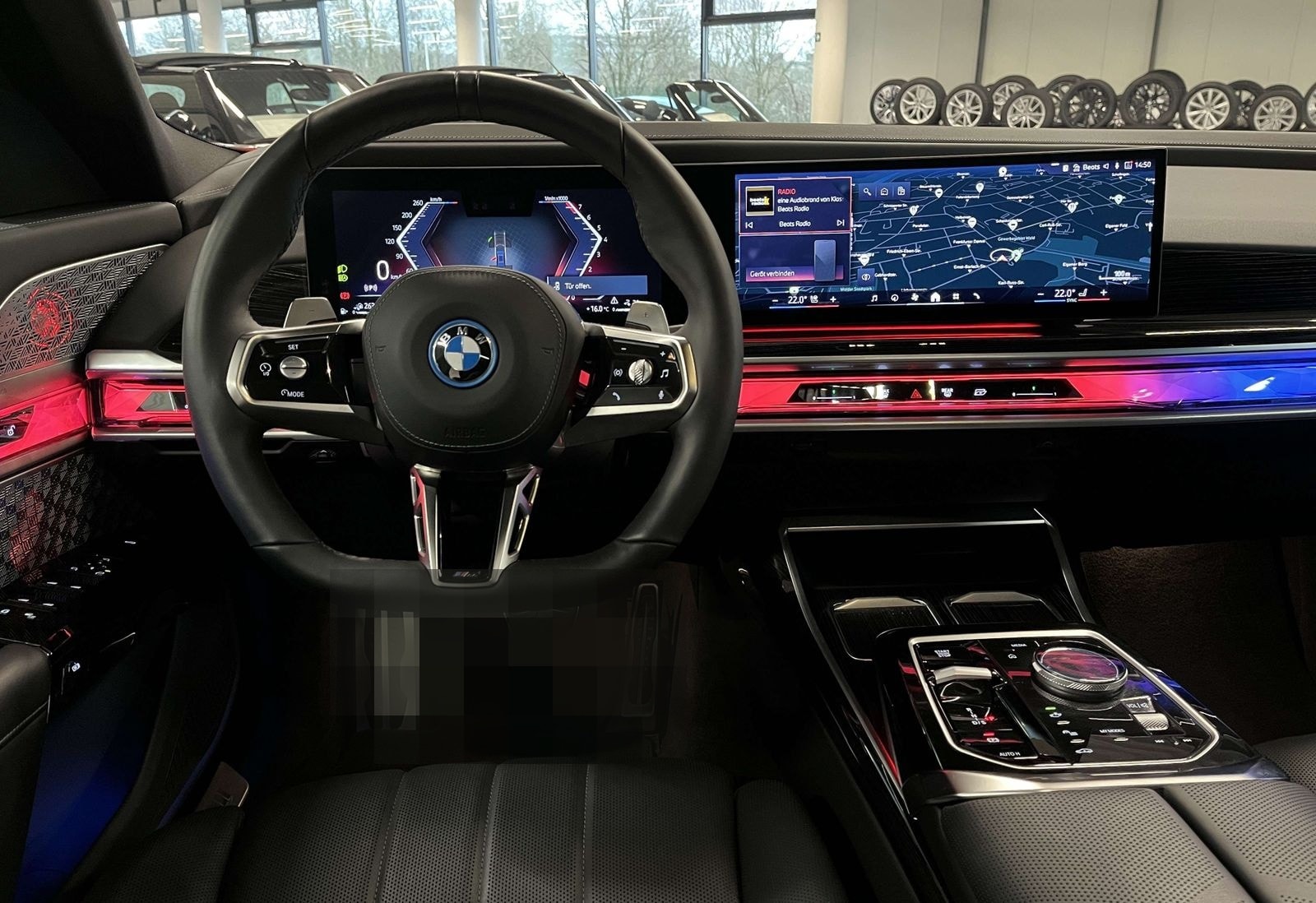 BMW 750e xDrive M Sport Pro TV HUD PANO ACC 360°KAM  foto 8