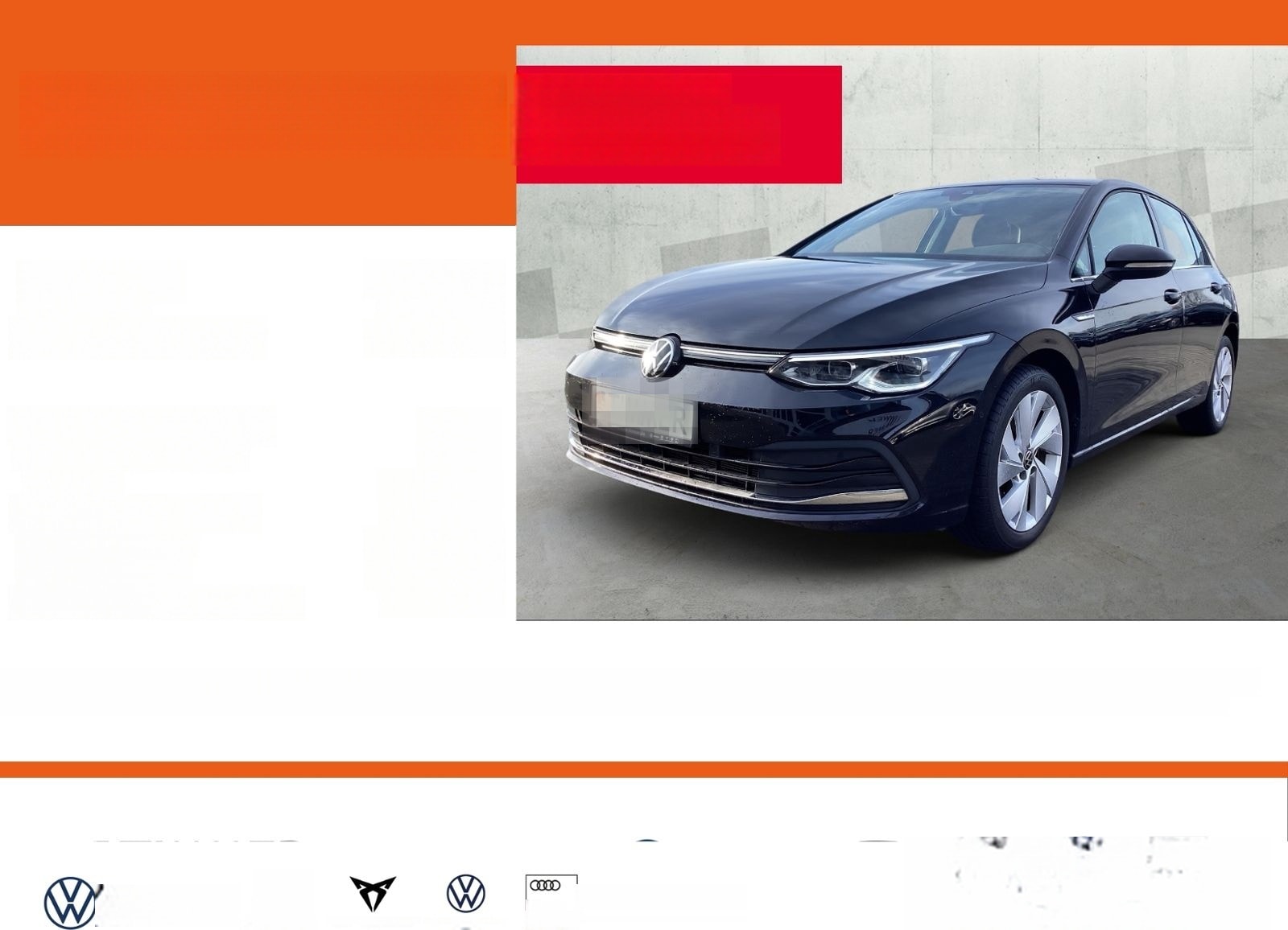 Volkswagen Golf VIII 1.5 TSI STYLE +LED +ACC +VIRTUAL +NAVI foto 1