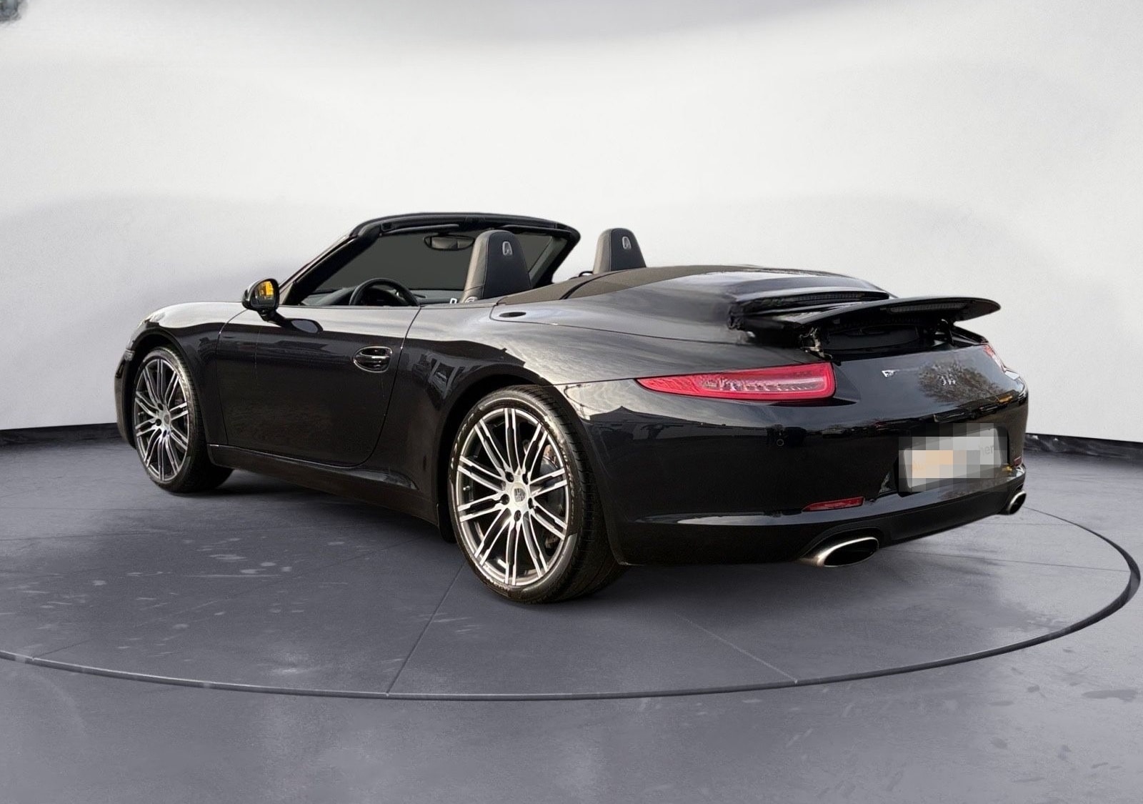 Porsche 911 Carrera Black Edition Cabrio Bose foto 3