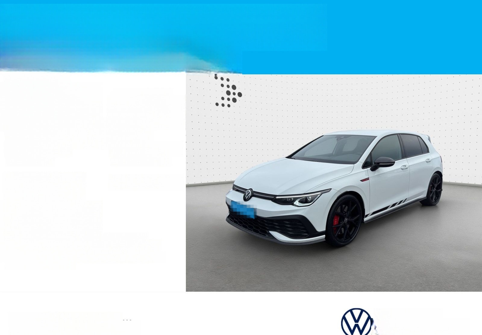 Volkswagen Golf VIII 2.0 TSI GTI Clubsport Black Style*Navi foto 2