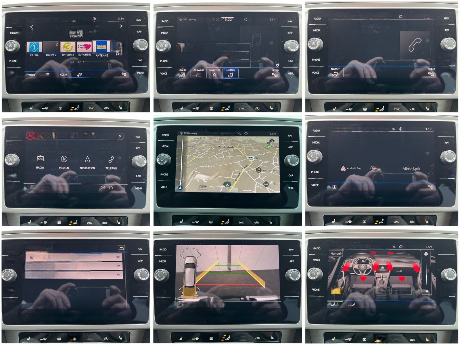 Volkswagen Passat Variant 2.0 TDI R-Line Optik 135€ m.20% A foto 17