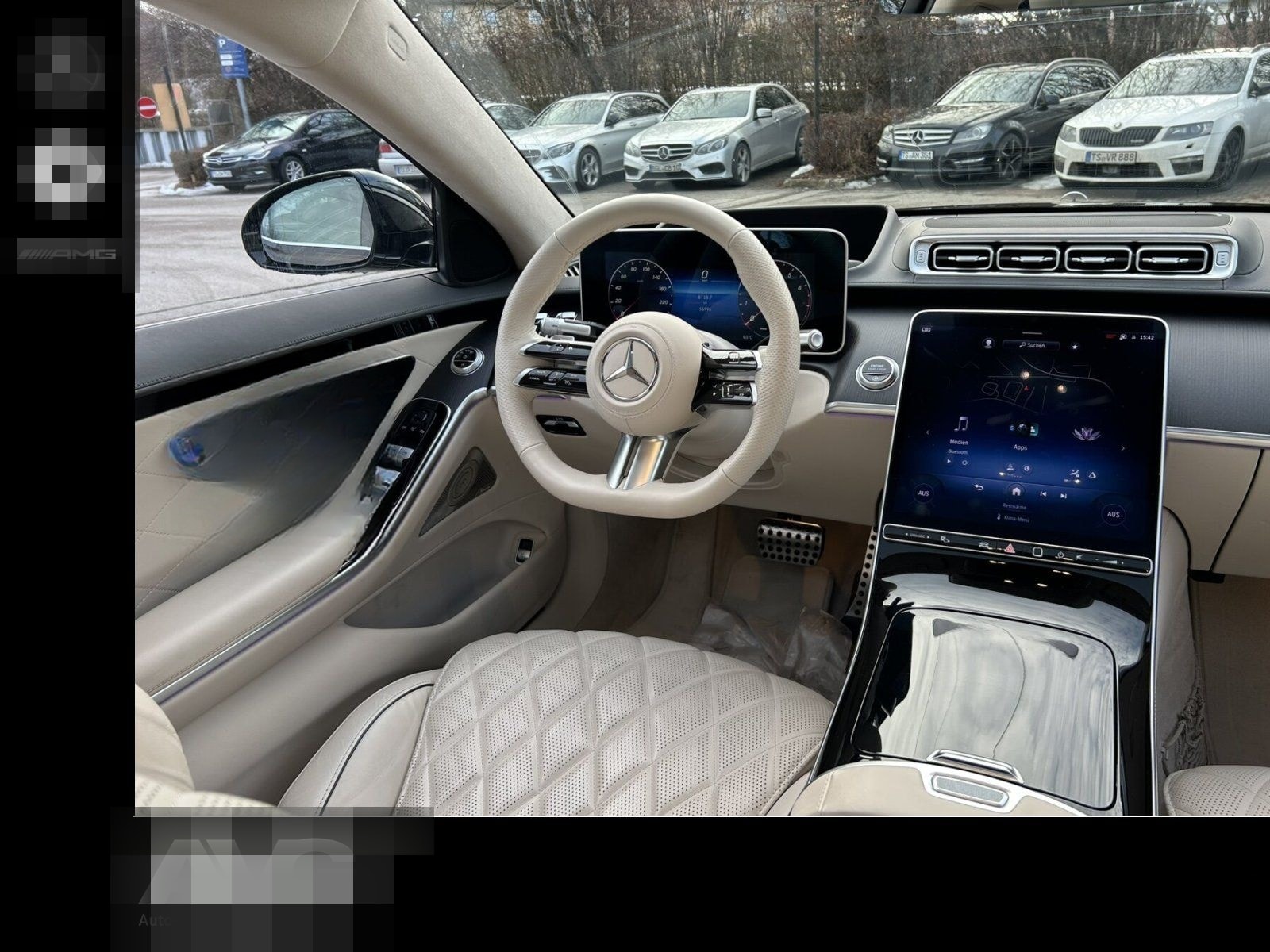 Mercedes-Benz S 580 4M Lim AMG Pano Night 306° Burm HA-Lenk foto 19